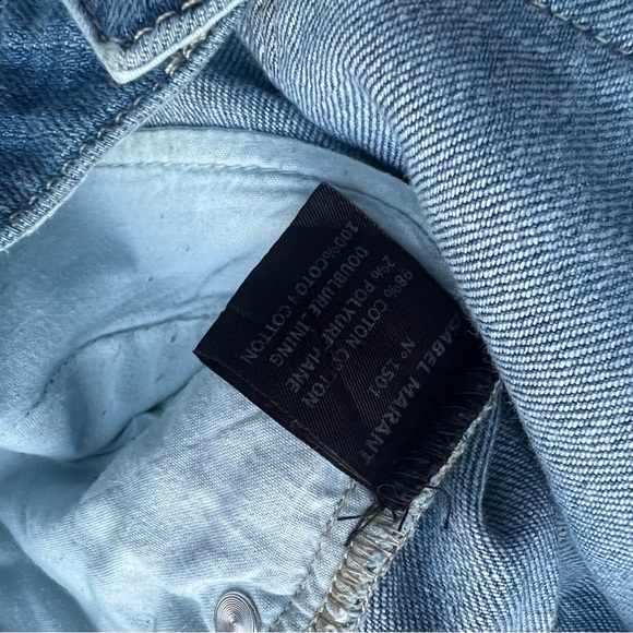 Isabel Marant Wide Leg Jeans NWOT - Picture 5 of 6